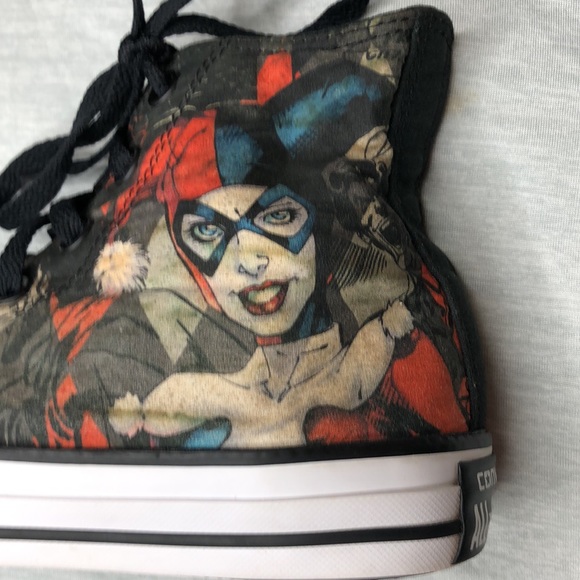 Harley Quinn DC x Converse Chuck Taylor size 7 Women’s - Picture 12 of 17